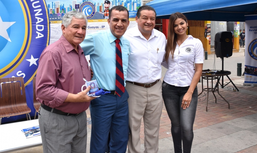 Casa abierta de la ATM Centro Guayas por el mes del daule&ntilde;ismo